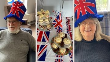 Dunstable care home celebrate The Queens 95th birthday